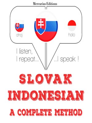 cover image of Slovenský--Indonézsky